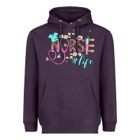Plum nurse life Heavyweight Hoodie - BarkalooDesign