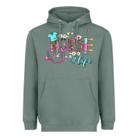 Sage nurse life Heavyweight Hoodie - BarkalooDesign