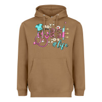 Toasted Coconut nurse life Heavyweight Hoodie - BarkalooDesign