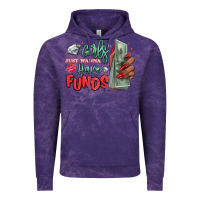 Cloud Purple girls just wanna have funds Vintage Hoodie - MaliasSmallBusiness