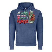 Vintage Denim girls just wanna have funds Vintage Hoodie - MaliasSmallBusiness