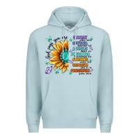Blue Mist you are inspiration Premium Hoodie - MaliasSmallBusiness