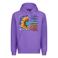 Purple you are inspiration Premium Hoodie - MaliasSmallBusiness