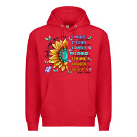 Red you are inspiration Premium Hoodie - MaliasSmallBusiness