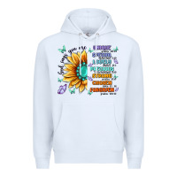 White you are inspiration Premium Hoodie - MaliasSmallBusiness