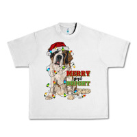 Lunar Rock merry and bright saint bernard Urban Heavy Tee - RanaPortraitStore