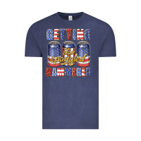 Vintage Denim getting star spangled hammared Vintage Tee - texasbilliewilder