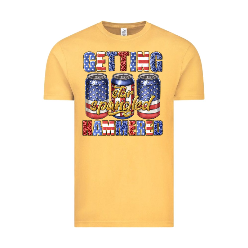 Getting Star Spangled Hammared Vintage Tee by texasbilliewilder | Teevron