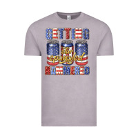 Vintage Zinc getting star spangled hammared Vintage Tee - texasbilliewilder