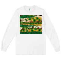 White St. Patrick's Day leopard cowhide shamrock tumbler Long Sleeve Tee - Neo Western