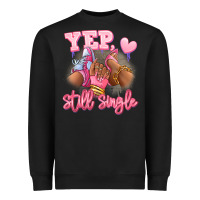 Black Yep still single heels and sneakers afro girl Heavyweight Sweatshirt - RanaPortraitStore