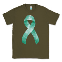 Army Green liver cancer ribbon fa element Classic Tee - FaDigitalArtStudio