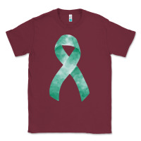 Burgundy liver cancer ribbon fa element Classic Tee - FaDigitalArtStudio