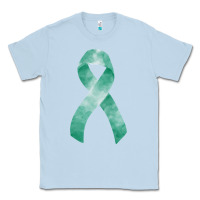 Dusty Blue liver cancer ribbon fa element Classic Tee - FaDigitalArtStudio
