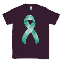 Plum liver cancer ribbon fa element Classic Tee - FaDigitalArtStudio