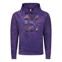 Cloud Purple god says i am Vintage Hoodie - MaliasSmallBusiness
