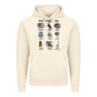 Vintage Artic god says i am Vintage Hoodie - MaliasSmallBusiness