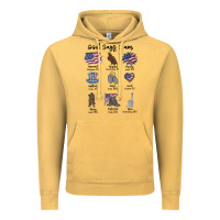 Vintage Mustard god says i am Vintage Hoodie - MaliasSmallBusiness
