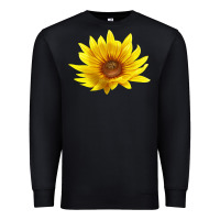 Black Maximillian Perennial Sunflower Premium Sweatshirt - LillyAllenDesigns