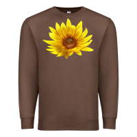 Chestnut Maximillian Perennial Sunflower Premium Sweatshirt - LillyAllenDesigns