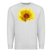 Dove Grey Maximillian Perennial Sunflower Premium Sweatshirt - LillyAllenDesigns