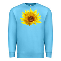 Ocean Blue Maximillian Perennial Sunflower Premium Sweatshirt - LillyAllenDesigns