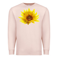 Pale Pink Maximillian Perennial Sunflower Premium Sweatshirt - LillyAllenDesigns