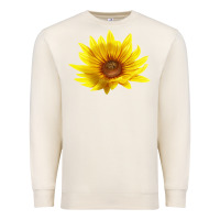 Sandshell Maximillian Perennial Sunflower Premium Sweatshirt - LillyAllenDesigns