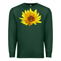 Sports Green Maximillian Perennial Sunflower Premium Sweatshirt - LillyAllenDesigns