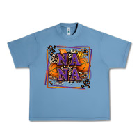 Pebble Blue basketball nana with leopard Urban Heavy Tee - Zillion Design Studio