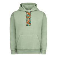 Pigment Oil Green fall gnomes pen wrap 2 Urban Hoodie - Artiststas