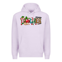 Lilac christmas teacher Premium Hoodie - NancyCooperArtShop