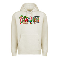 Oatmeal Heather christmas teacher Premium Hoodie - NancyCooperArtShop