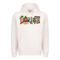 Pale Pink christmas teacher Premium Hoodie - NancyCooperArtShop