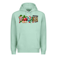 Seafoam christmas teacher Premium Hoodie - NancyCooperArtShop