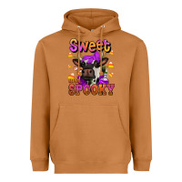 Meerkat sweet and spooky halloween cow Heavyweight Hoodie - Jasminsmagicworld