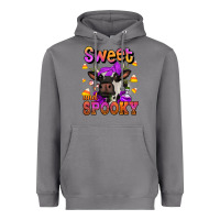 Storm sweet and spooky halloween cow Heavyweight Hoodie - Jasminsmagicworld