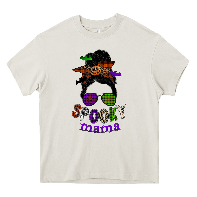 Spooky Mama Heavy Core Tee by SublimationCraftShop | Teevron