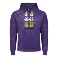 Cloud Purple lucky vibes Vintage Hoodie - MaliasSmallBusiness