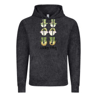 Vintage Black lucky vibes Vintage Hoodie - MaliasSmallBusiness