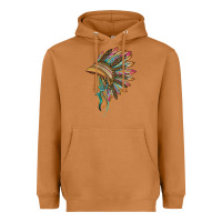 Meerkat indian leopard headdress Heavyweight Hoodie - BarkalooDesign