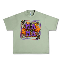 Oil Green basketball mama with leopard Urban Heavy Tee - Zillion Design Studio