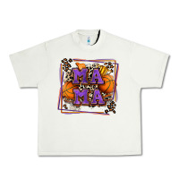 Pistachio basketball mama with leopard Urban Heavy Tee - Zillion Design Studio