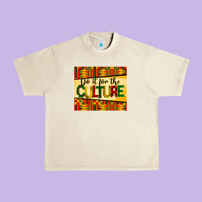 Do It For The Culture Mousepad Urban Heavy Tee Designed By Barkaloodesign