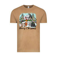 Vintage Camel merry christmas gnomes Vintage Tee - Zillion Design Studio