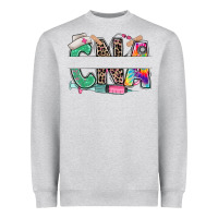 Heather Grey custom name cna nurse Heavyweight Sweatshirt - RanaPortraitStore