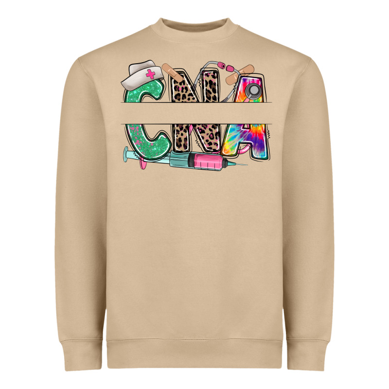 Custom Name Cna Nurse Heavyweight Sweatshirt by RanaPortraitStore | Teevron