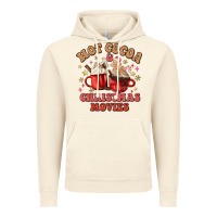 Vintage Artic hot cocoa and christmas movies Vintage Hoodie - MaliasSmallBusiness
