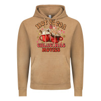 Vintage Camel hot cocoa and christmas movies Vintage Hoodie - MaliasSmallBusiness