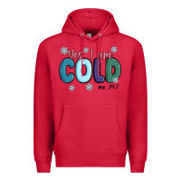 Cardinal yes i am cold Premium Hoodie - MaliasSmallBusiness